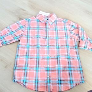 NWT Janie and Jack button down shirt Size 12